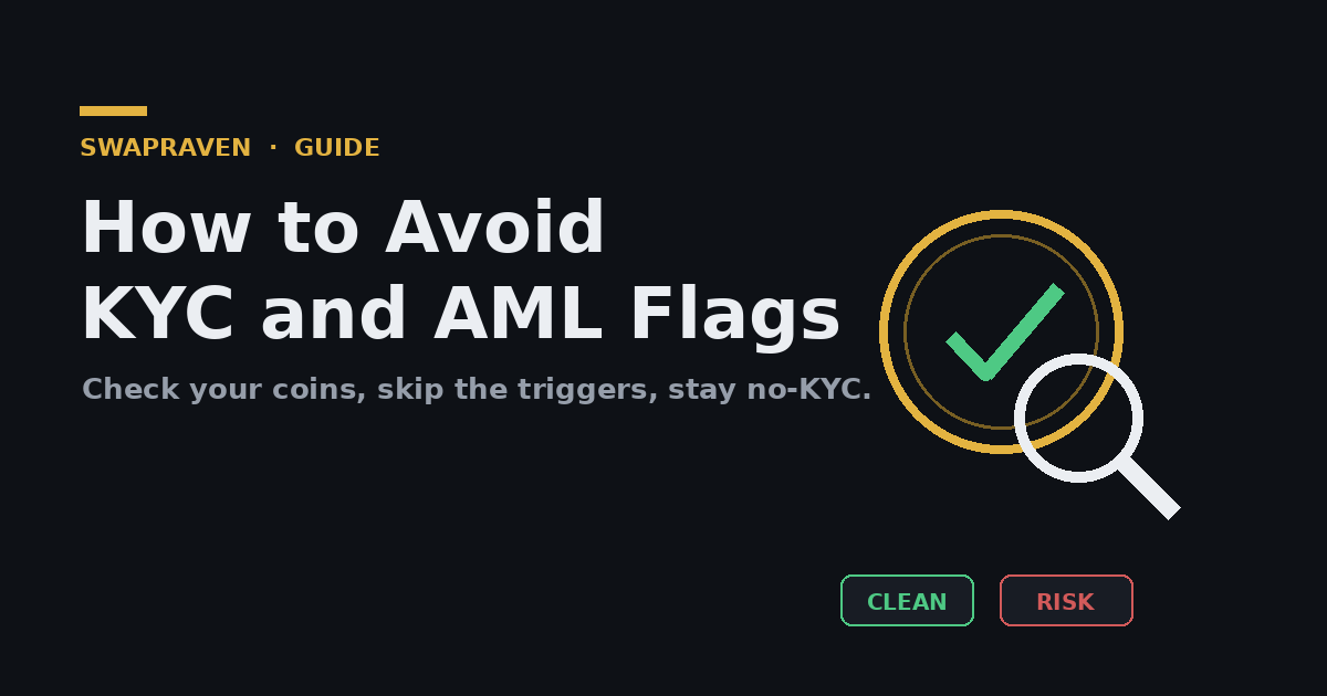 How to Avoid KYC and AML Flags